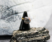 Canadian Shield Ring - Dramatic Diverse Coloured Rock