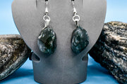 Earrings - Dark Jade