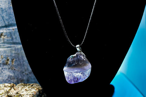 Necklace - Amethyst Rock