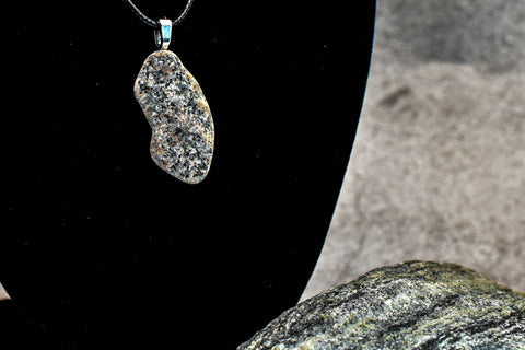 Necklace - Drop Shape Multi-Accented Quartz