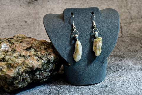 Earrings - Small Quartz Accented Drops