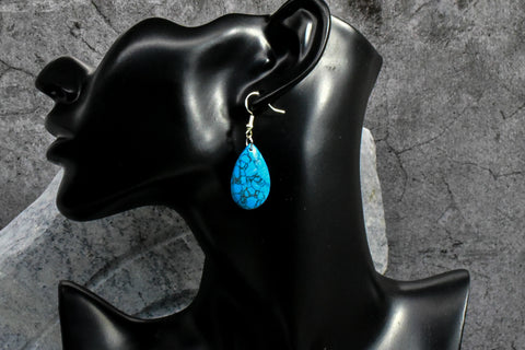 Earrings - Turquoise Focal Stones