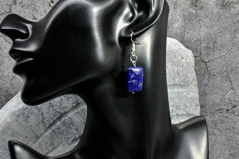 Earrings - Lapus Lazuli