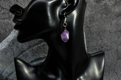 Untamed Amethyst Earrings