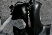 Earrings - Amethyst Stones