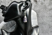 Earrings - Amethyst Rocks