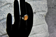 Ring - Leopard Print Cabochon