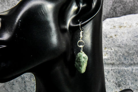 Earrings - Jade Green Accents