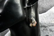 Earrings - White Quartz Multi-Accented Drops