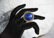 Ring - Blue Accented Cabochon