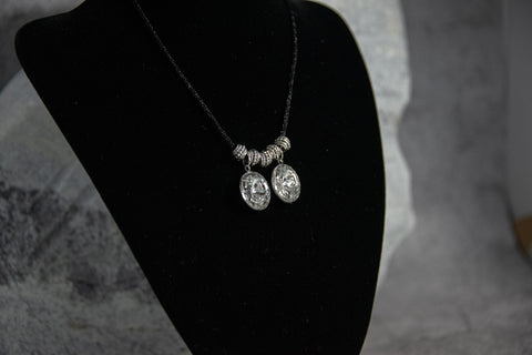 Necklace - Clear Crystal Stones