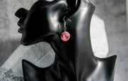 Earrings - Rose Red Pieces