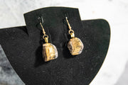 Earrings - Tiger Eye Rocks