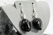 Black Stone Earrings