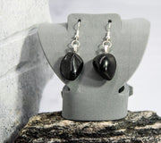 Black Stone Earrings