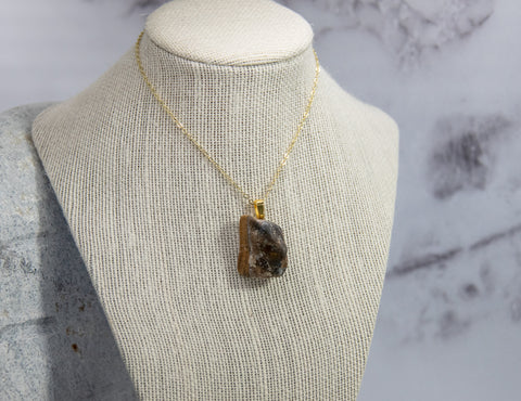 Hints of Tiger Eye Necklace