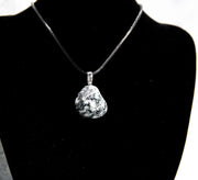 Canadian Shield Black and White Rock Necklace.