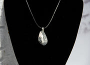 Canadian Shield - Dramatic Black and White Rock Necklace