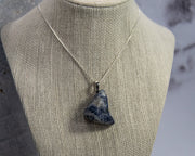 Dramatic Blue Rock Necklace