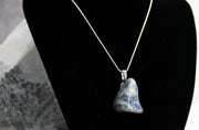 Dramatic Blue Rock Necklace