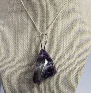 Amethyst Influence Rock Necklace