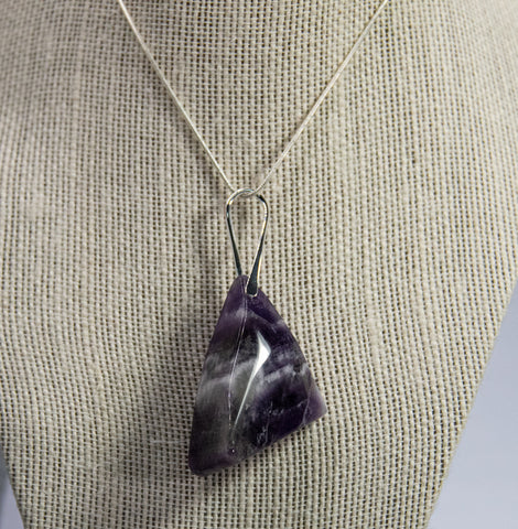 Amethyst Influence Rock Necklace