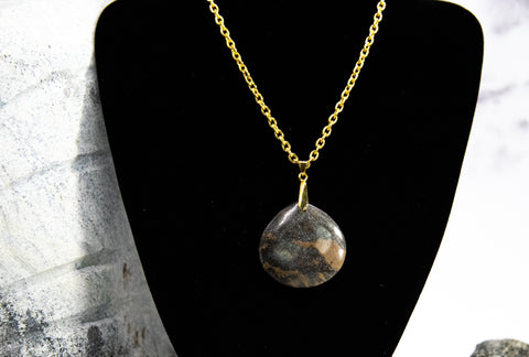 Marble Drop Necklace