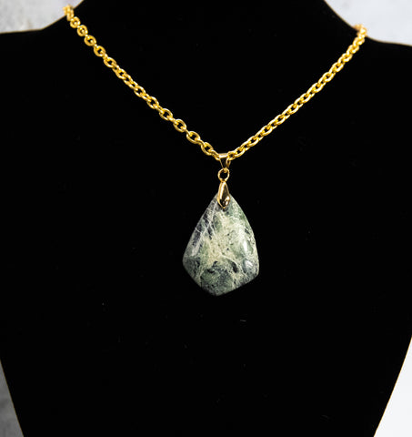 Marble Drop Focal Necklace