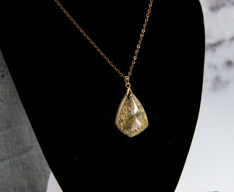 Marble Drop Focal Necklace