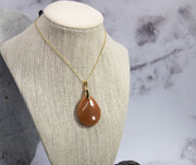 Red Aventurine Focal Drop Necklace