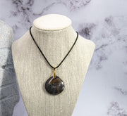 Picasso Marble Focal drop Necklace