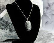 Striking Portoro Grey Marble Necklace