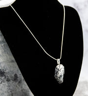 Dramatic Shield Rock Necklace