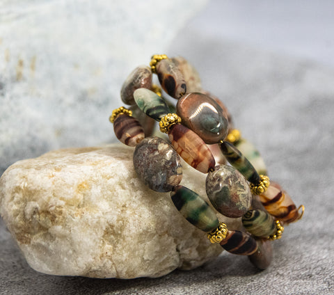 Stunning Earth Colours Bracelet