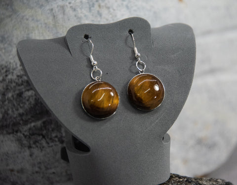 Stunning Tiger Eye Earrings